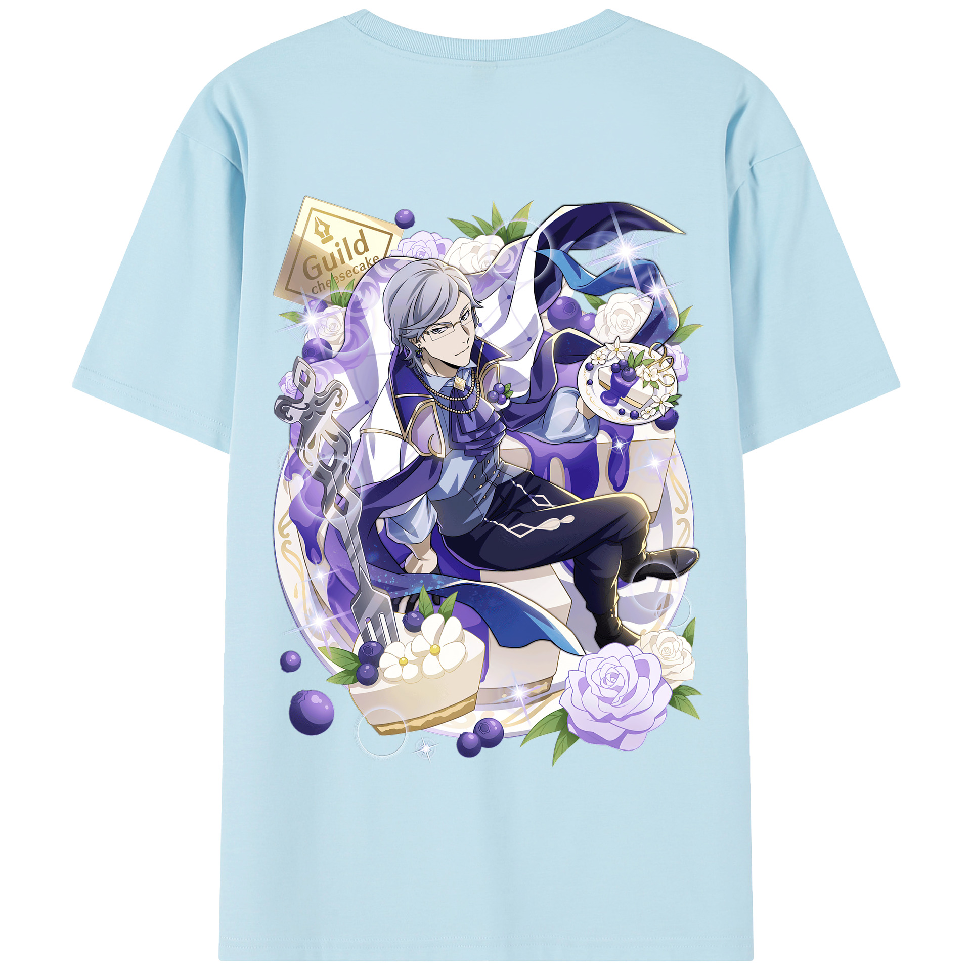 （画像用） 文豪ストレイドッグス Bungo Stray Dogs 綿100％半袖Tシャツ（背面プリント）